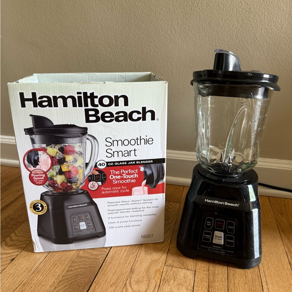 Hamilton Beach Black Smoothie Blender